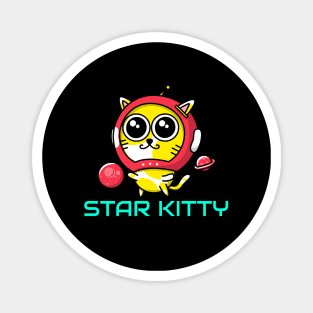 Star Kitty | Cute Baby Magnet